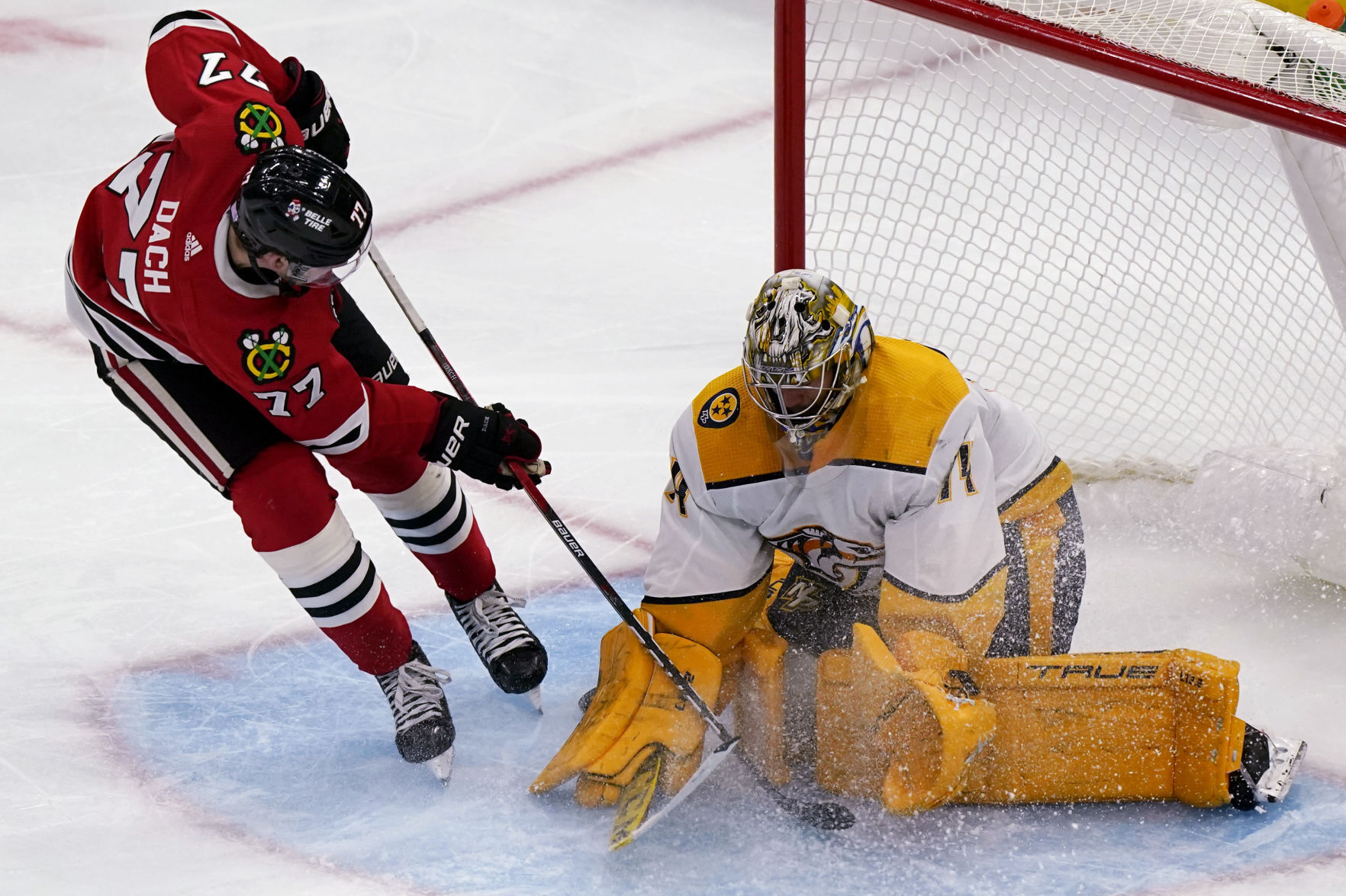 Predators Blackhawks Hockey